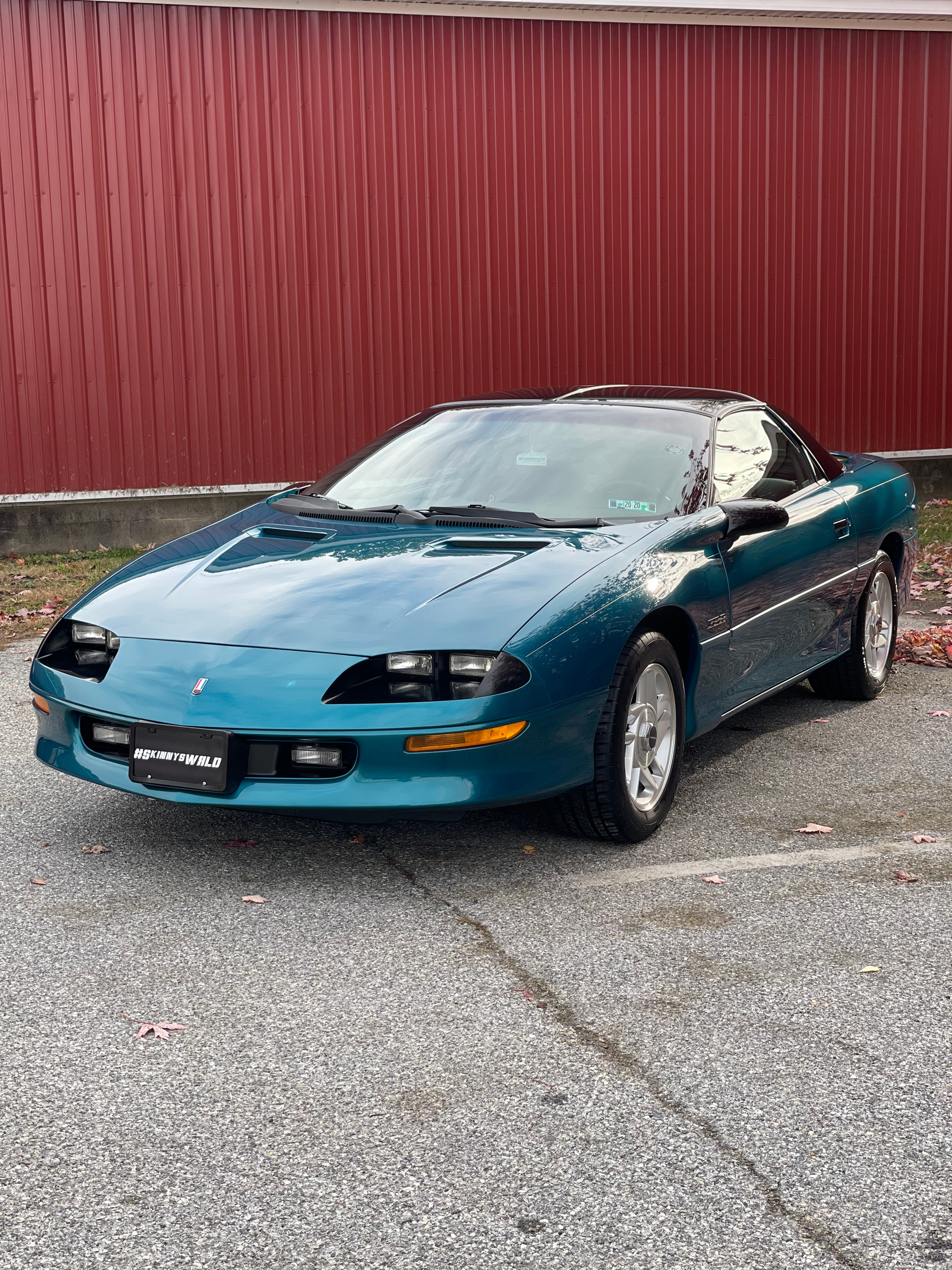 This 1994 Camaro Z28 received a paint enhancement service.