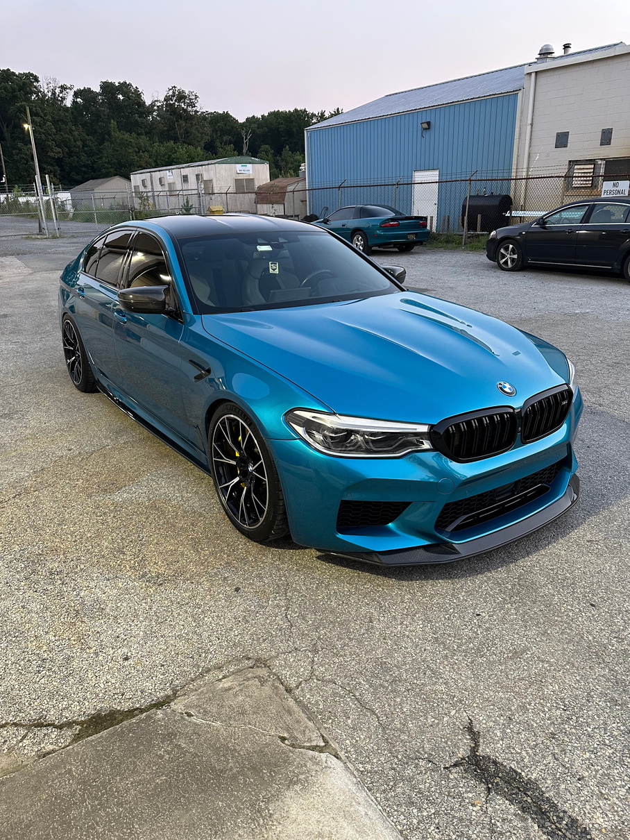 This BMW M5 received a premium exterior detail.