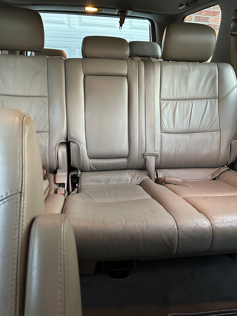 This Toyota Sequoia received a basic exterior and interior detail.
