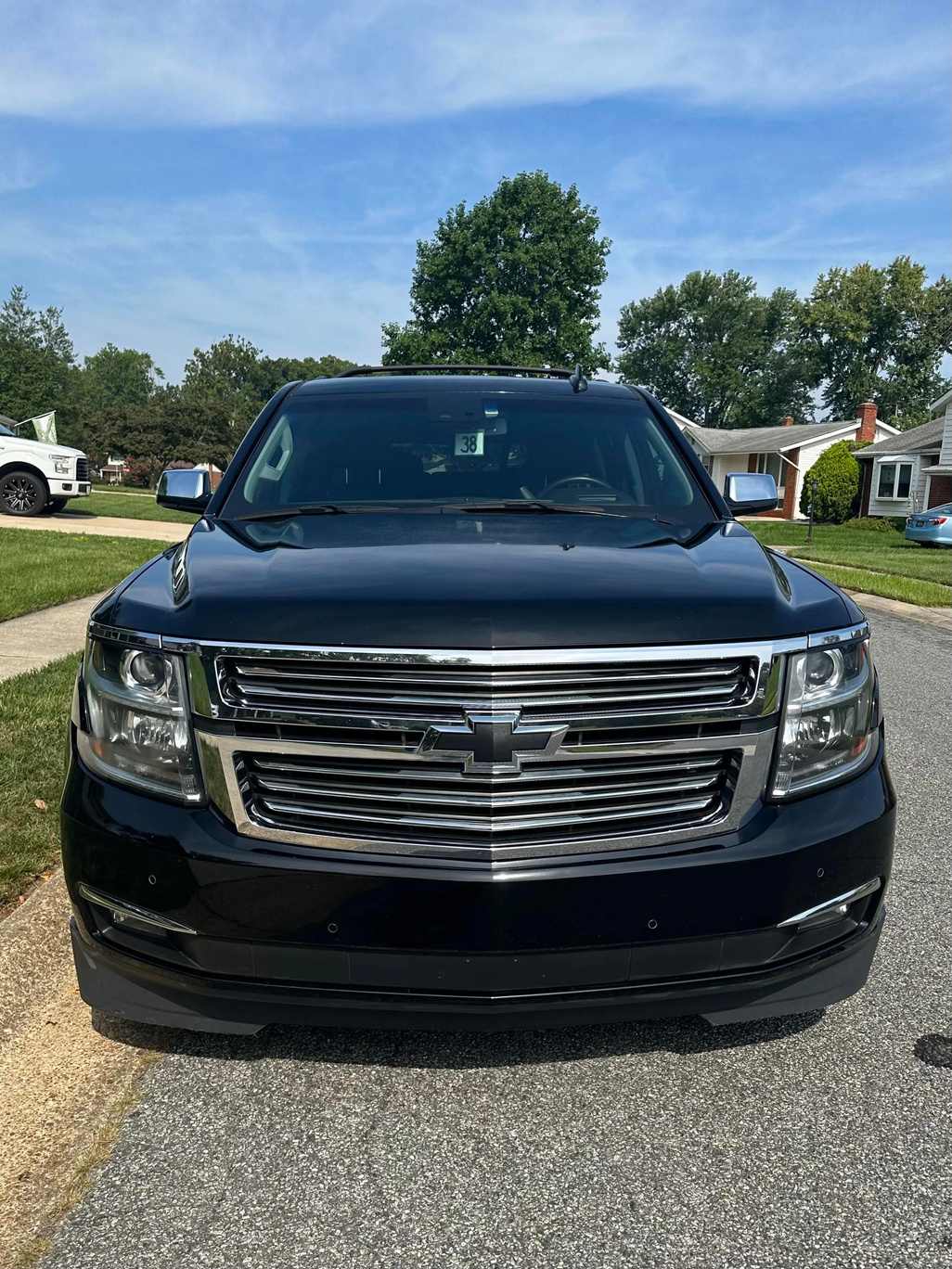 This Chevy Suburban received a premium exterior and basic interior detail.